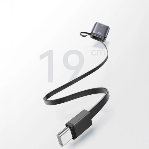 Powerbank Joyroom JR-PBF29 20000mAh 22,5W z podwójnym kablem - czarny