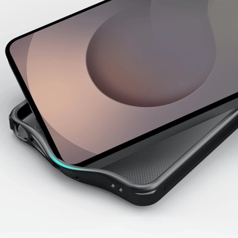 Etui Nillkin Super Frosted Shield Pro Magnetic kompatybilne z MagSafe na Samsung Galaxy S26 - półprzezroczysto-czarne