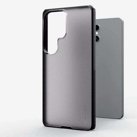 Etui Nillkin Super Frosted Shield Pro na Samsung Galaxy S26 - półprzezroczysto-czarne