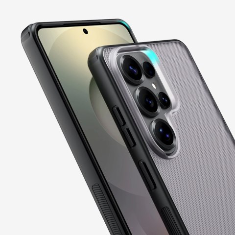 Etui Nillkin Super Frosted Shield Pro na Samsung Galaxy S26 - półprzezroczysto-czarne
