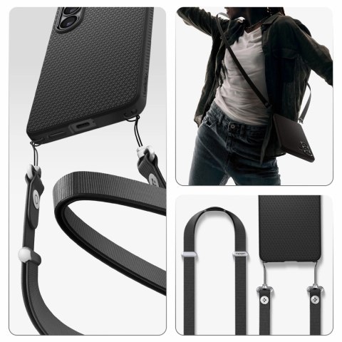 Etui Spigen Liquid Air Mag MagSafe na Samsung Galaxy S26 - czarne