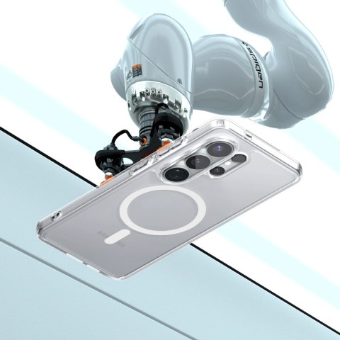 Etui Spigen Ultra Hybrid Mag MagSafe na Samsung Galaxy S26 Ultra - przezroczysto-białe