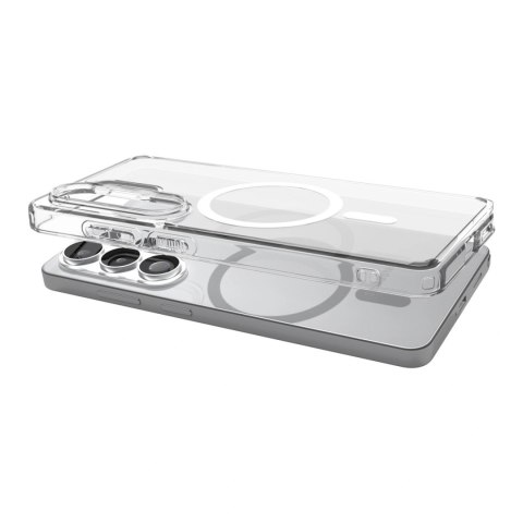 Etui Spigen Ultra Hybrid Mag MagSafe na Samsung Galaxy S26 Ultra - przezroczysto-białe