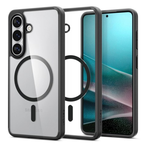 Etui Spigen Ultra Hybrid Mag MagSafe na Samsung Galaxy S26 - przezroczysto-czarne