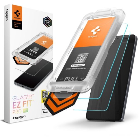 SZKŁO HARTOWANE SPIGEN GLAS.TR "EZ FIT PRO AC" HD 2-PACK GALAXY S26+ PLUS CLEAR