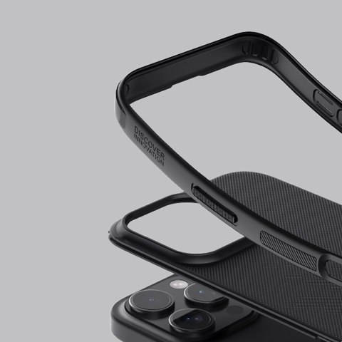 Etui Nillkin Super Frosted Shield Pro na iPhone 16 Pro - czarne