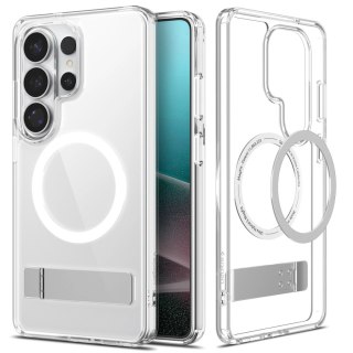 Etui Spigen Ultra Hybrid S Mag MagSafe na Samsung Galaxy S26 Ultra - przezroczysto-białe