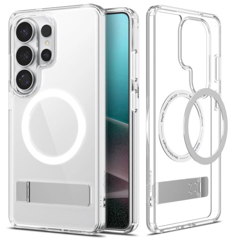 Etui Spigen Ultra Hybrid S Mag MagSafe na Samsung Galaxy S26 Ultra - przezroczysto-białe