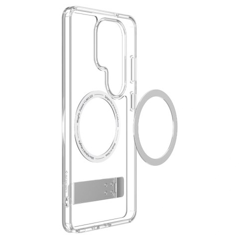 Etui Spigen Ultra Hybrid S Mag MagSafe na Samsung Galaxy S26 Ultra - przezroczysto-białe