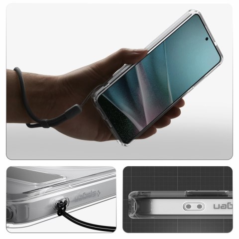 Etui Spigen Ultra Hybrid S Mag MagSafe na Samsung Galaxy S26 Ultra - przezroczysto-białe
