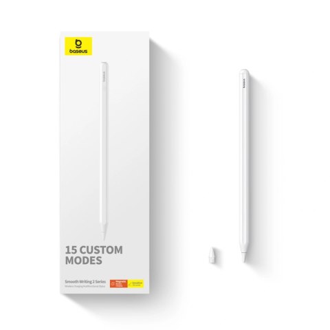 Stylus Baseus Smooth Writing 2 rysik aktywny z ładowaniem bezprzewodowym indukcyjnym - biały