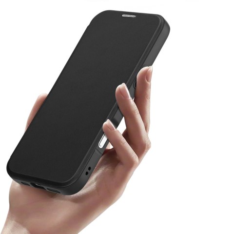 Etui Dux Ducis Skin X Pro na iPhone 17 Pro Max z portfelem, kompatybilne z MagSafe - czarne