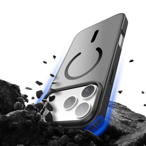 Etui Dux Ducis Yind na iPhone 17 Pro kompatybilne z MagSafe - czarne