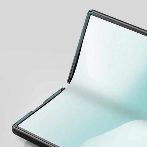 Etui Nillkin Super Frosted Shield Fold Magnetic na Samsung Galaxy Z Fold 7 kompatybilne z MagSafe z miejscem na S Pen - czarne