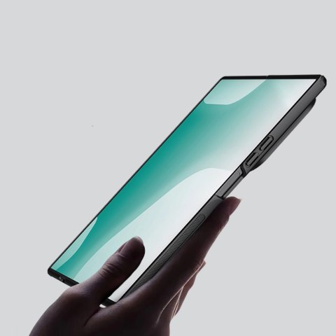 Etui Nillkin Super Frosted Shield Fold Magnetic na Samsung Galaxy Z Fold 7 kompatybilne z MagSafe z miejscem na S Pen - czarne