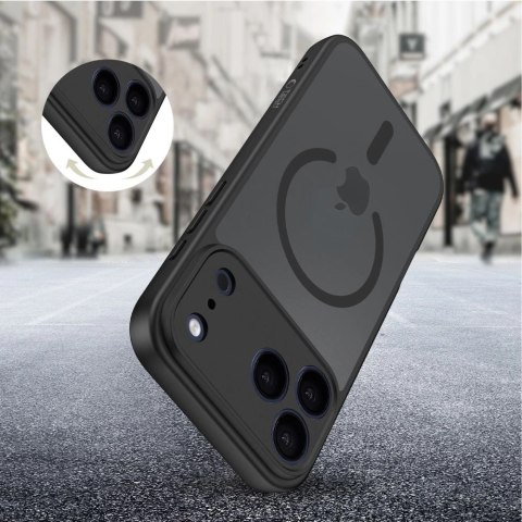 Etui Tech-Protect BasicMag MagSafe na iPhone 17 Pro - czarny mat