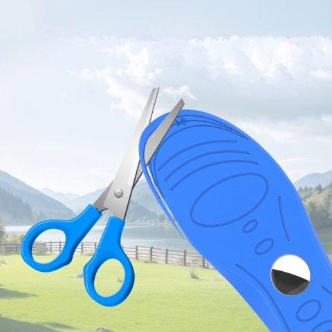 Wkładki do butów - etui ochronne na AirTag (155mm-170mm) - niebieskie