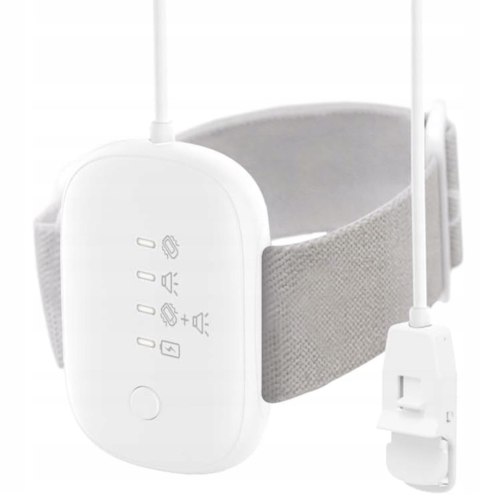 Bezprzewodowy alarm czujnik na moczenie nocne USB 3 tryby