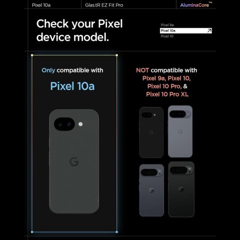 SZKŁO HARTOWANE SPIGEN GLAS.TR "EZ FIT PRO AC" 2-PACK GOOGLE PIXEL 10A CLEAR