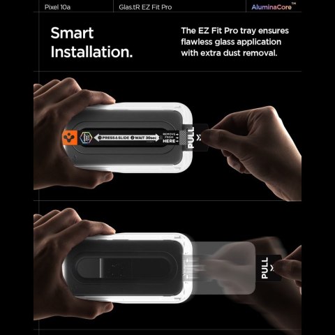 SZKŁO HARTOWANE SPIGEN GLAS.TR "EZ FIT PRO AC" 2-PACK GOOGLE PIXEL 10A CLEAR