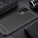 Etui elastyczne Carbon do Huawei P40 Pro czarny