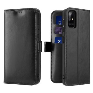 Etui portfel z klapką Dux Ducis Kado do Samsung Galaxy A71 czarny