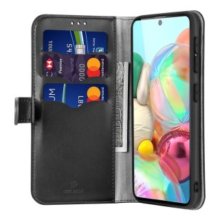 Etui portfel z klapką Dux Ducis Kado do Samsung Galaxy A71 czarny