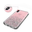 Błyszczące etui Star Glitter z brokatem do iPhone 8 Plus / iPhone 7 Plus różowy