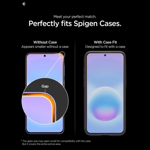 SZKŁO HARTOWANE SPIGEN GLAS.TR "EZ FIT PRO" 2-PACK GALAXY A57 5G CLEAR