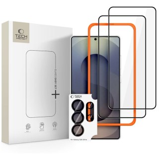 SZKŁO HARTOWANE TECH-PROTECT EASY SET+ 3-PACK GALAXY S26 ULTRA BLACK