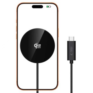 TECH-PROTECT A50 MAGNETIC MAGSAFE WIRELESS CHARGER 25W QI2.2 BLACK