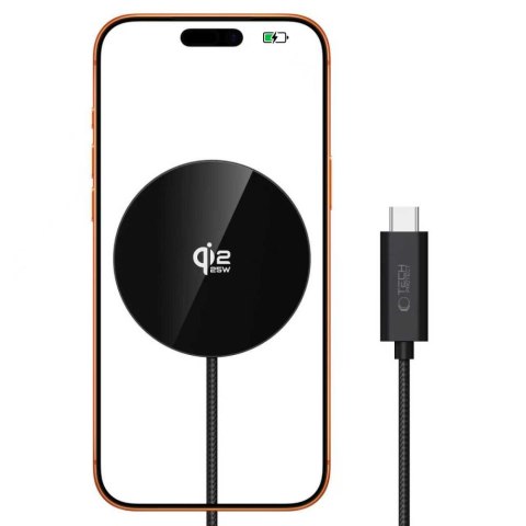 TECH-PROTECT A50 MAGNETIC MAGSAFE WIRELESS CHARGER 25W QI2.2 BLACK