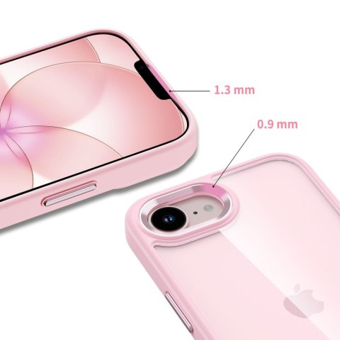 TECH-PROTECT MAGMAT IPHONE 16E / 17E SOFT PINK/CLEAR