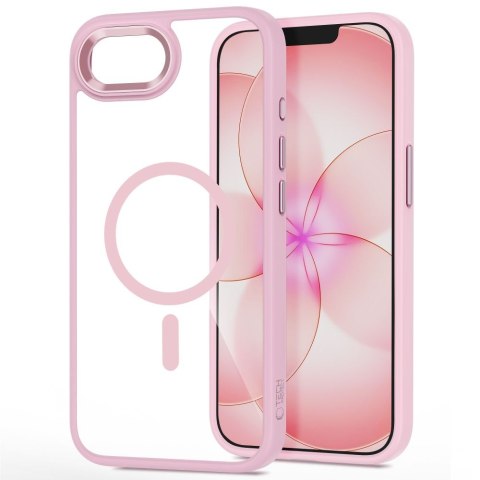 TECH-PROTECT MAGMAT MAGSAFE IPHONE 16E / 17E SOFT PINK/CLEAR