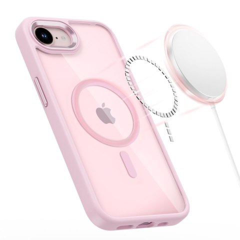 TECH-PROTECT MAGMAT MAGSAFE IPHONE 16E / 17E SOFT PINK/CLEAR