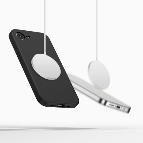 TECH-PROTECT SILICONE MAGSAFE IPHONE 16E / 17E BLACK