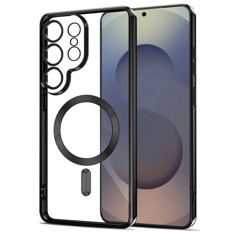 Etui Tech-Protect MagFlex na Samsung Galaxy S26 Ultra - przezroczysto-czarne