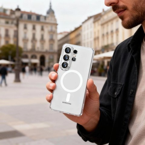 Etui Tech-Protect FlexAir MagSafe na Samsung Galaxy S26 Ultra - przezroczyste
