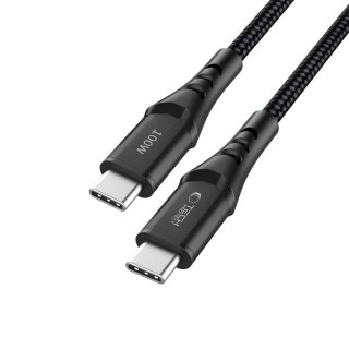 TECH-PROTECT UB11T ULTRABOOST TYPE-C CABLE PD 100W / QC3.0 200CM BLACK