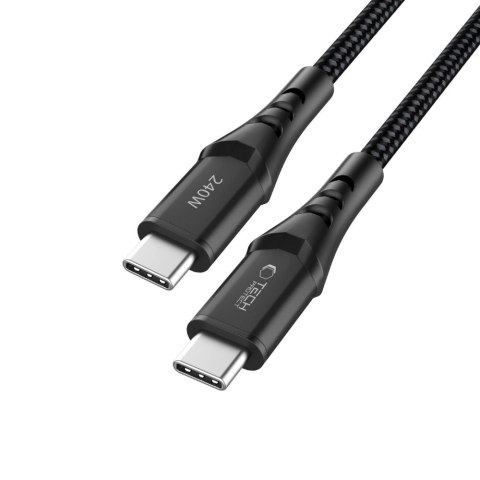 TECH-PROTECT UB11T ULTRABOOST TYPE-C CABLE PD 240W / QC3.0 200CM BLACK