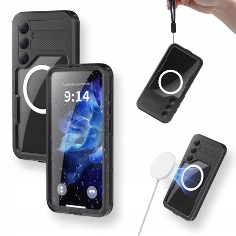 Etui wododporne Samsung Galaxy s25 Plus 360 MAGSAFE WYTRZYMAŁA OBUDOWA Brad