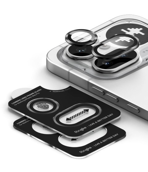 OSŁONA APARATU RINGKE CAMERA FRAME PROTECTOR 2-PACK NOTHING PHONE 4A PRO BLACK