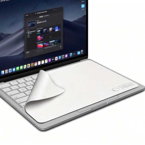 ŚCIERECZKA DO EKRANÓW TECH-PROTECT POLISHING CLOTH LAPTOP 15-16 GREY