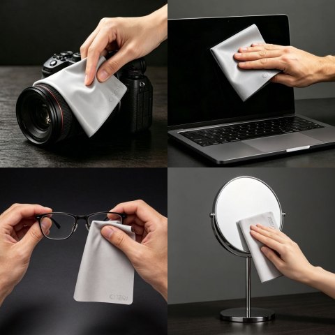 ŚCIERECZKA DO EKRANÓW TECH-PROTECT POLISHING CLOTH LAPTOP 15-16 GREY