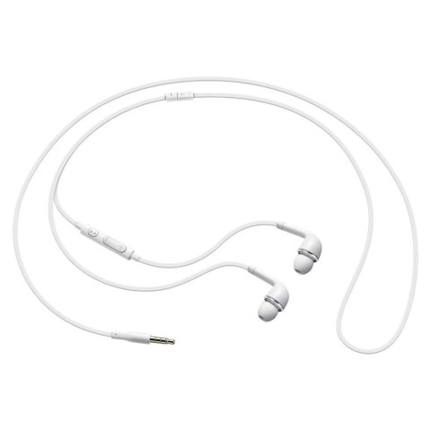 Słuchawki przewodowe Samsung EHS64AVFWE mini jack 3.5mm Stereo Hi-Fi (Bulk - opakowanie zastępcze) - białe