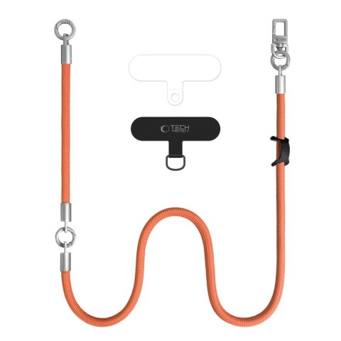 TECH-PROTECT C10S ROPE CROSSBODY & WRIST ORANGE/TITANIUM