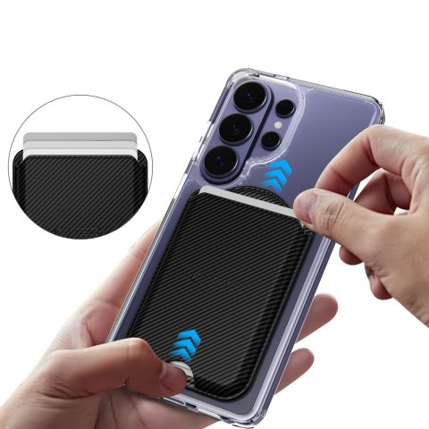 TECH-PROTECT CH02 MAGWALLET MAGSAFE UNIVERSAL MAGNETIC CARD HOLDER CARBON