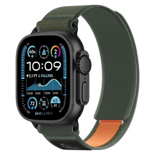 TECH-PROTECT NYLON ELITE APPLE WATCH 8 / 9 / 10 / 11 / SE / ULTRA (44 / 45 / 46 / 49 MM) GREEN/ORANGE