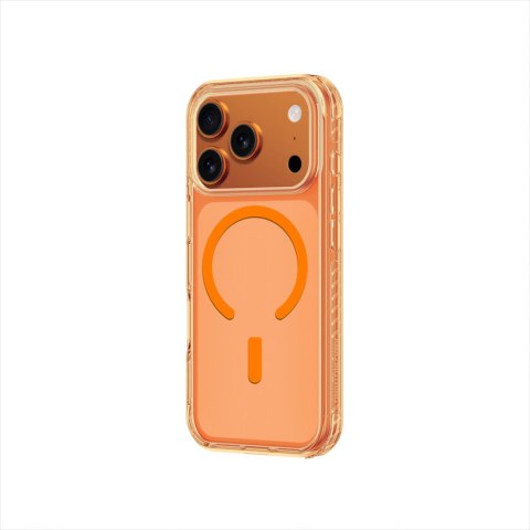 Etui AMAZINGTHING Titan Pro na iPhone 17 Pro Max kompatybilne z MagSafe - pomarańczowe