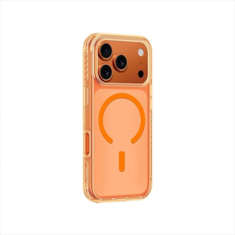 Etui AMAZINGTHING Titan Pro na iPhone 17 Pro Max kompatybilne z MagSafe - pomarańczowe
